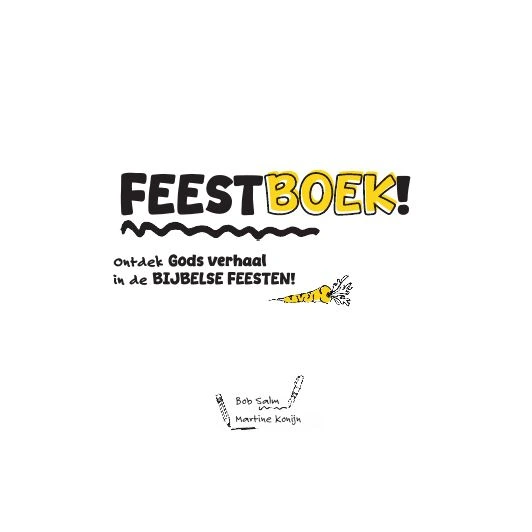 Omslag van Feestboek!