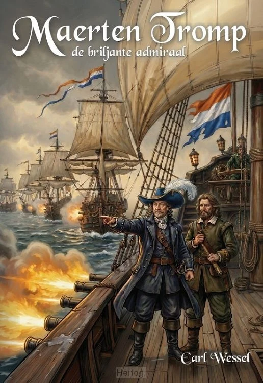 Omslag van Maerten Tromp, de briljante admiraal