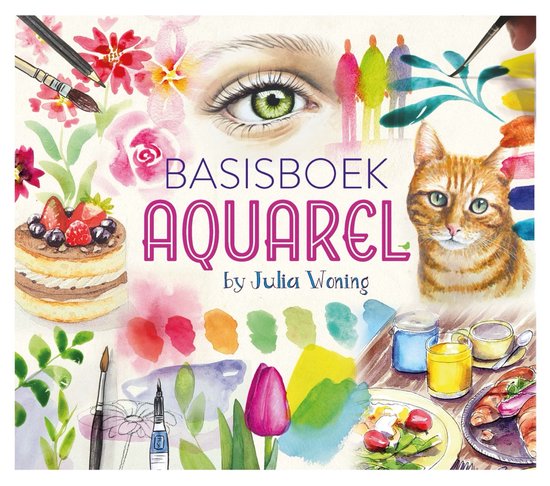 Omslag van Basisboek Aquarel