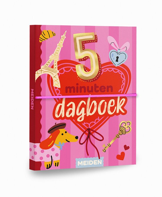 Omslag van MEIDEN 5 Minuten Dagboek