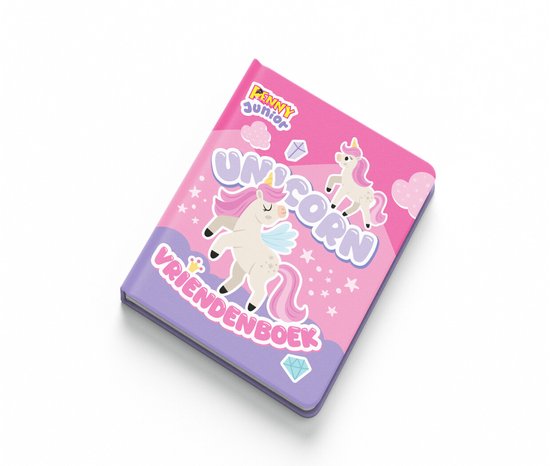 Omslag van Penny Junior Unicorn Vriendenboekje